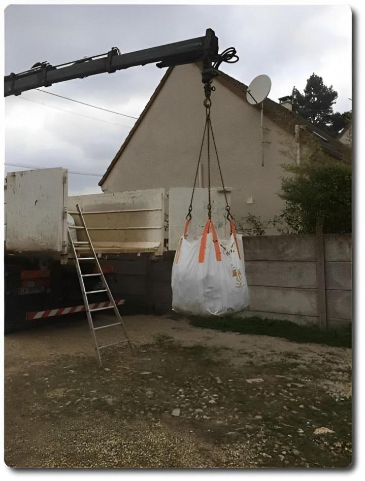 Évacuation des déchets à Arpajon